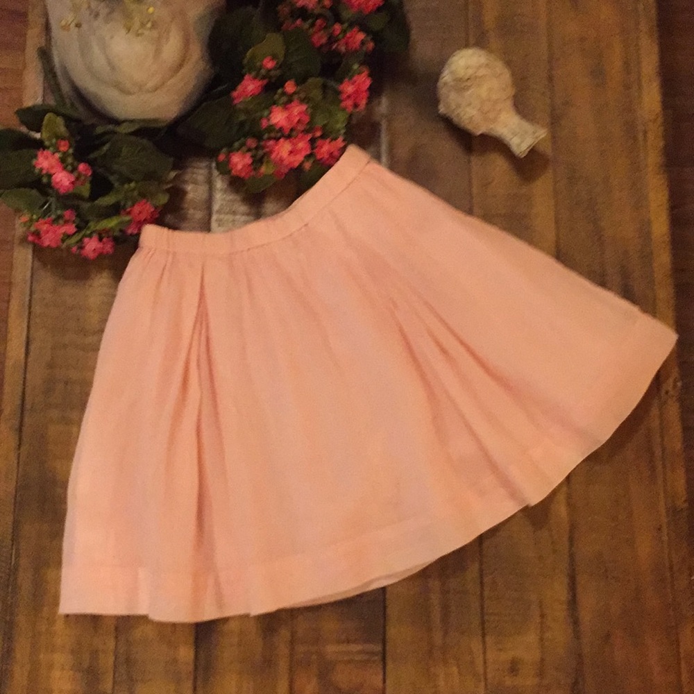 Crewcuts pale pink skirt size 8 EUC